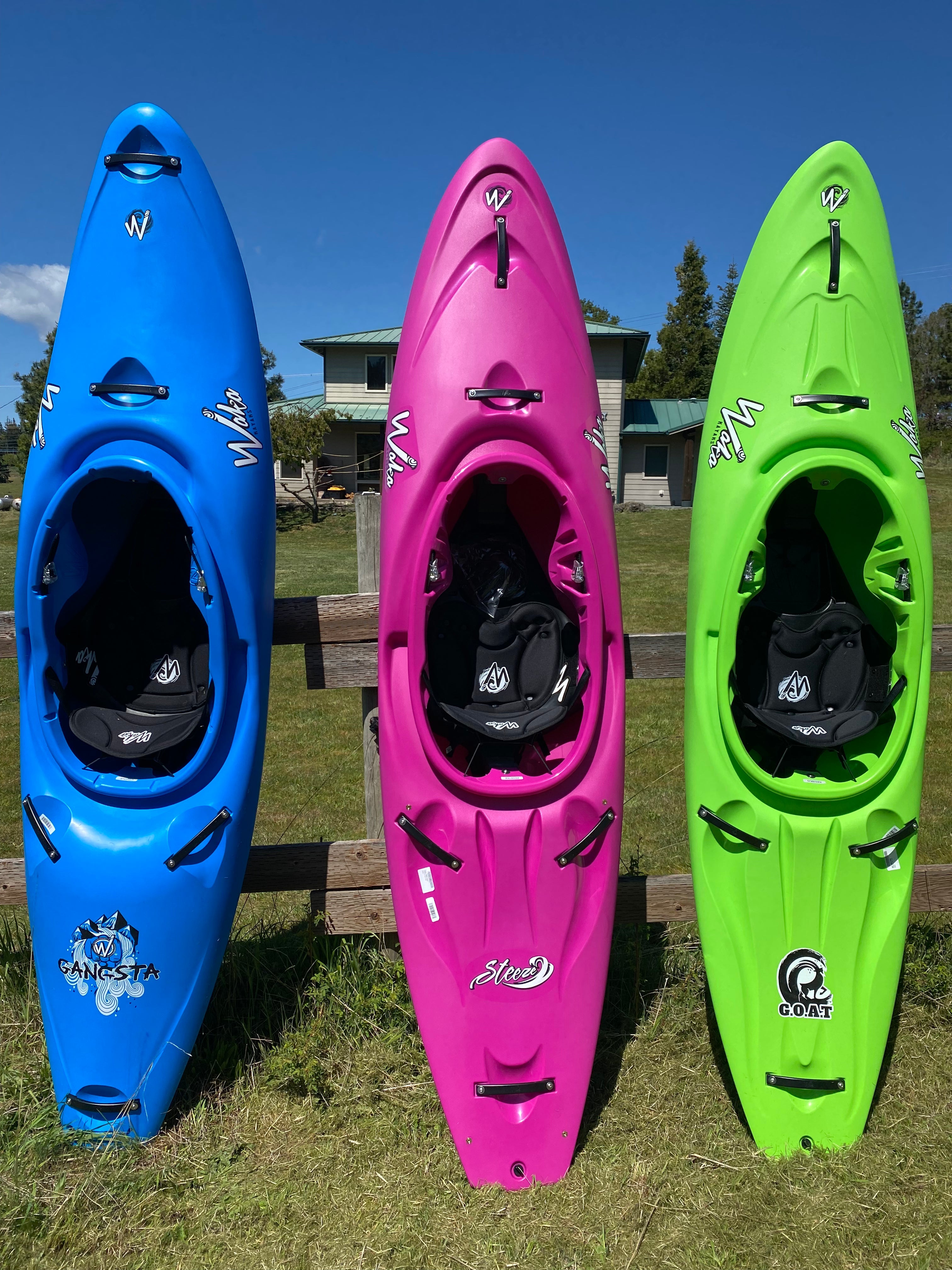 Waka Kayaks Collection – Whitewater Bodega